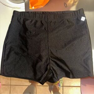 Black Women's Athletic Shorts